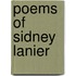 Poems of Sidney Lanier