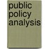 Public policy analysis
