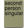 Second Person Singular by Sayed Kashua