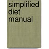 Simplified Diet Manual by R.D.