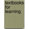 Textbooks For Learning door Robert C. Calfee