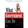 What Government Can Do by James Roy Simmons
