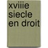 Xviiie Siecle En Droit
