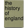 the History of England by Tobias George Smollett