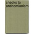 Checks To Antinomianism