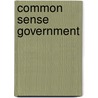 Common Sense Government door Albert Gore