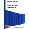 Constitution of Andorra door Ronald Cohn
