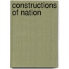 Constructions of Nation door Lily Kong