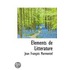 Elements De Litterature