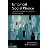 Empirical Social Choice door Wulf Gaertner