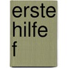 Erste Hilfe F by Günter Born
