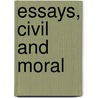 Essays, Civil And Moral door Francis Bacon