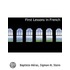 First Lessons In French