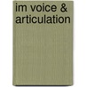 Im Voice & Articulation door Crannell
