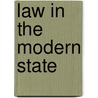 Law in the Modern State door L�On Duguit