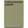 Mathematische Statistik door B.L. Van Der Waerden
