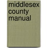 Middlesex County Manual door Penhallow Printing Company