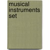 Musical Instruments Set door Mary Elizabeth Salzmann
