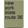 New York State Route 36 by Ronald Cohn
