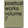 Poetical Works Volume 7 by Professor Walter Scott