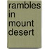 Rambles In Mount Desert
