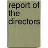 Report Of The Directors door Concord Railroad Corporation