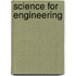 Science For Engineering