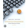 Statistics for Business door Robert Stine