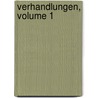 Verhandlungen, Volume 1 door kologie Deutsche Gesell