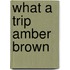 What a Trip Amber Brown