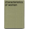 Characteristics of Women door Jameson (Anna)