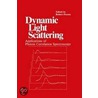 Dynamic Light Scattering by Robert Pecora