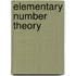 Elementary Number Theory