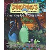 Five Friends Fight T-Rex door Stephen Bordiglioni