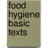 Food Hygiene Basic Texts