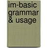 Im-Basic Grammar & Usage door Clark E. Clark