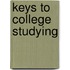 Keys To College Studying