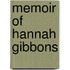 Memoir Of Hannah Gibbons
