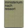Ministerium Nach Ressort by Quelle Wikipedia