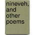 Nineveh, and Other Poems