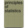 Principles of Statistics by Paul A. Herzberg