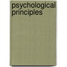 Psychological Principles door Uk And Management Consultant
