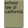 School Law of California door California