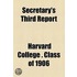 Secretary's Third Report