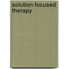 Solution-focused Therapy door Bill Oconnell