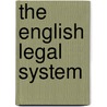 The English Legal System door Gillespie