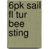 6pk Sail Fl Tur Bee Sting