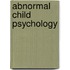 Abnormal Child Psychology