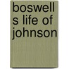 Boswell S Life of Johnson door James Boswell