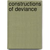 Constructions Of Deviance door Peter Adler